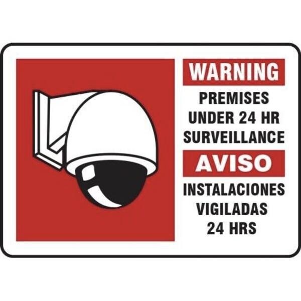 Accuform VIDEO SURVEILLA NCE SIGN WARNING SBMASE302VA SBMASE302VA - main